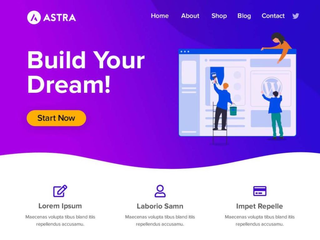 WordPress theme Image