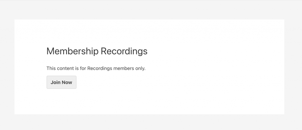 Join Membership