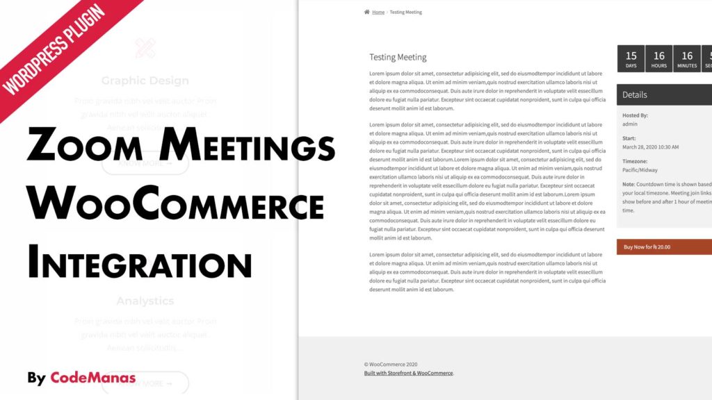 Zoom Plugin WooCommerce