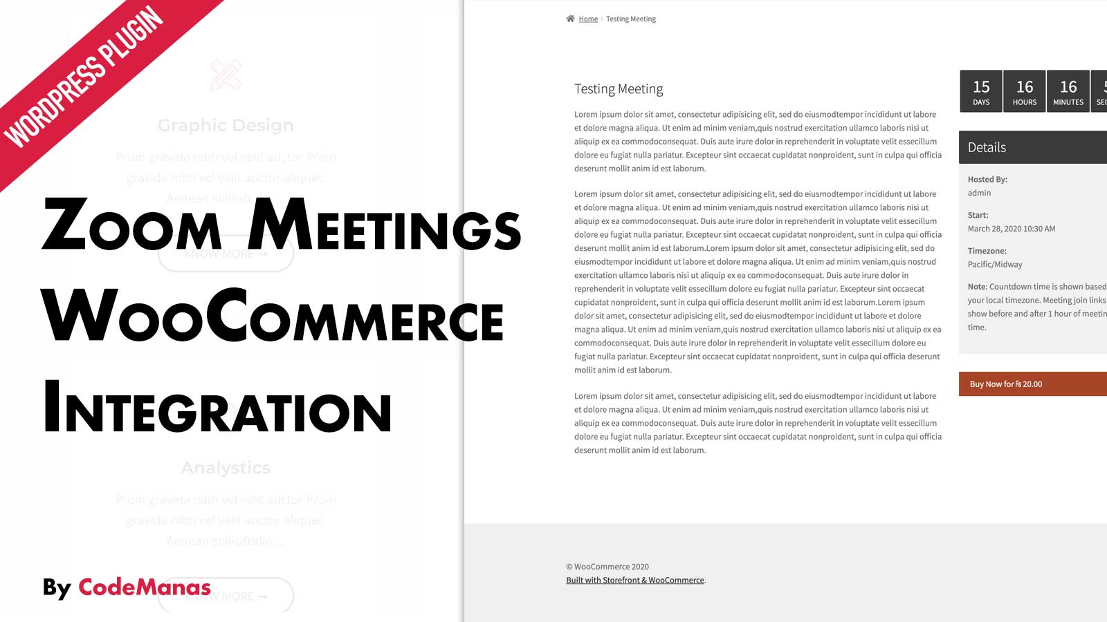 Zoom Meetings for WooCommerce Zoom Meetings for WooCommerce