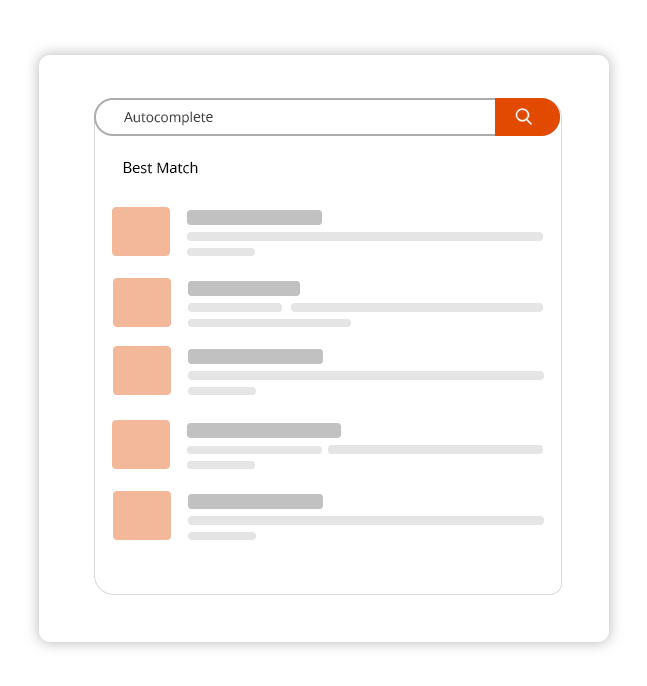 Autocompletion-search