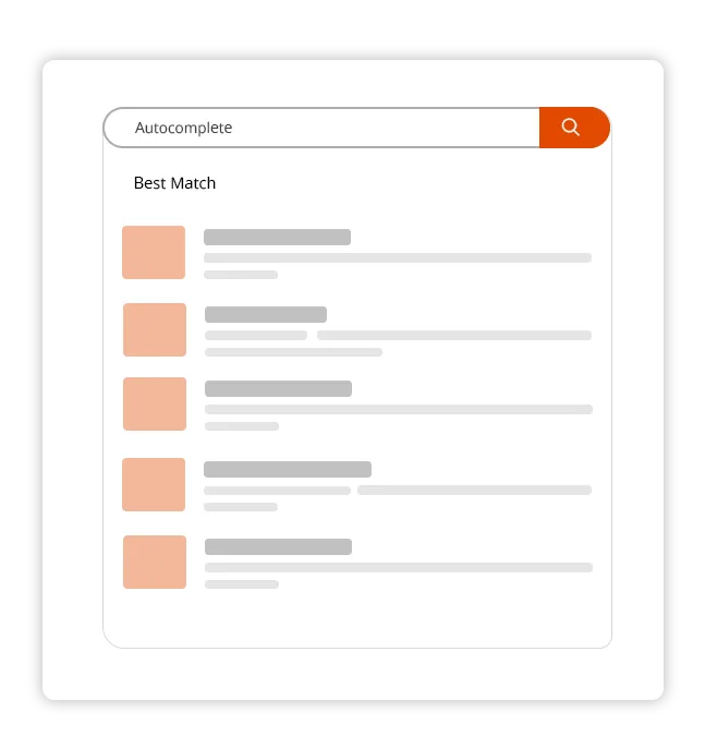 Autocompletion-search